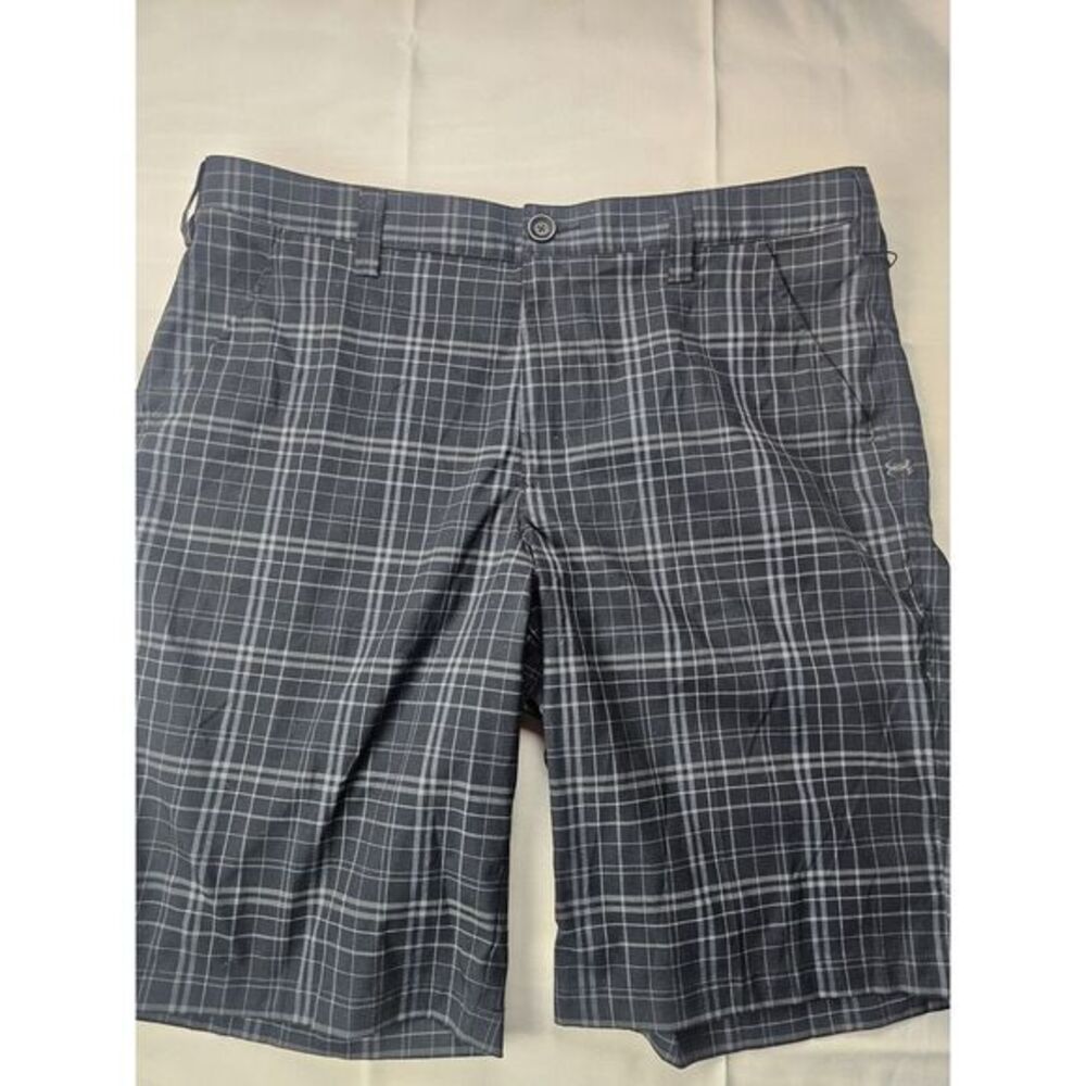 Under Armour UA Golf Men's Size 38 Heat Gear Flat Front Gray Shorts New With Tag